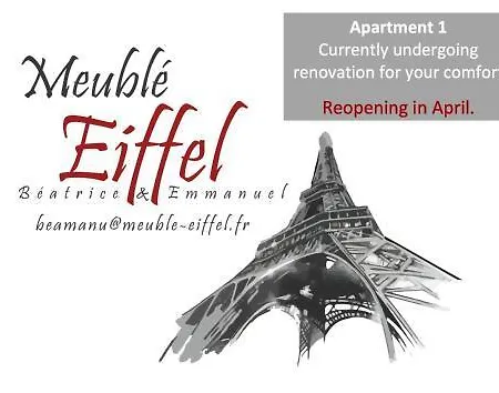 Apartmanhotel Beatrice Et Emmanuel Meuble Eiffel