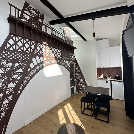 Apartahotel Beatrice Et Emmanuel Meublé Eiffel